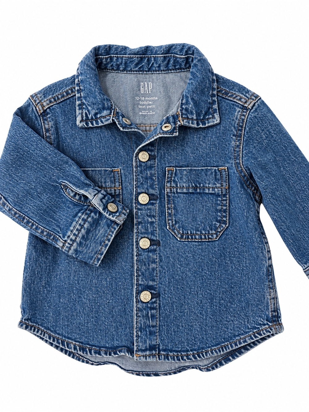GAP Toddler Classic Blue Denim Jacket